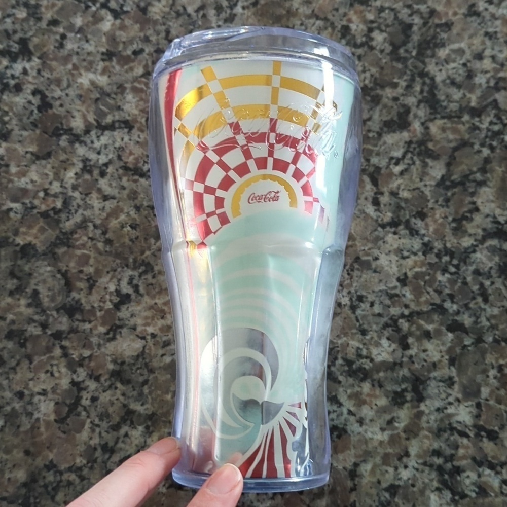 Vintage Coca-Cola Cruise Cup. Plastic cup.